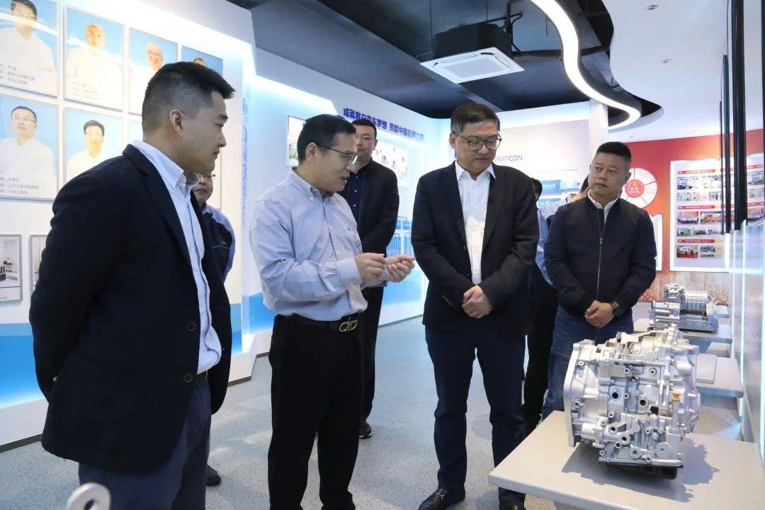 管委会主任王建中一行调研万里扬_发展_企业_任华林