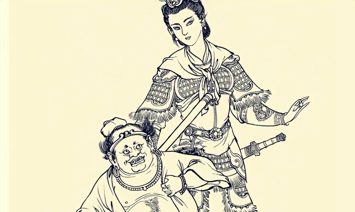 集美貌和战功为一体的邓婵玉,被迫嫁给土行孙后,为何要为他殉情_邓九
