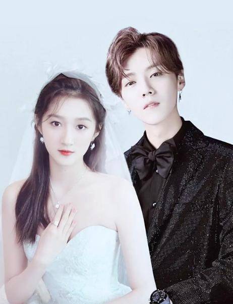 关晓彤晒出"结婚照",手里拿着"鸽子蛋"抢镜,粉丝:不结婚很难结束_鹿晗