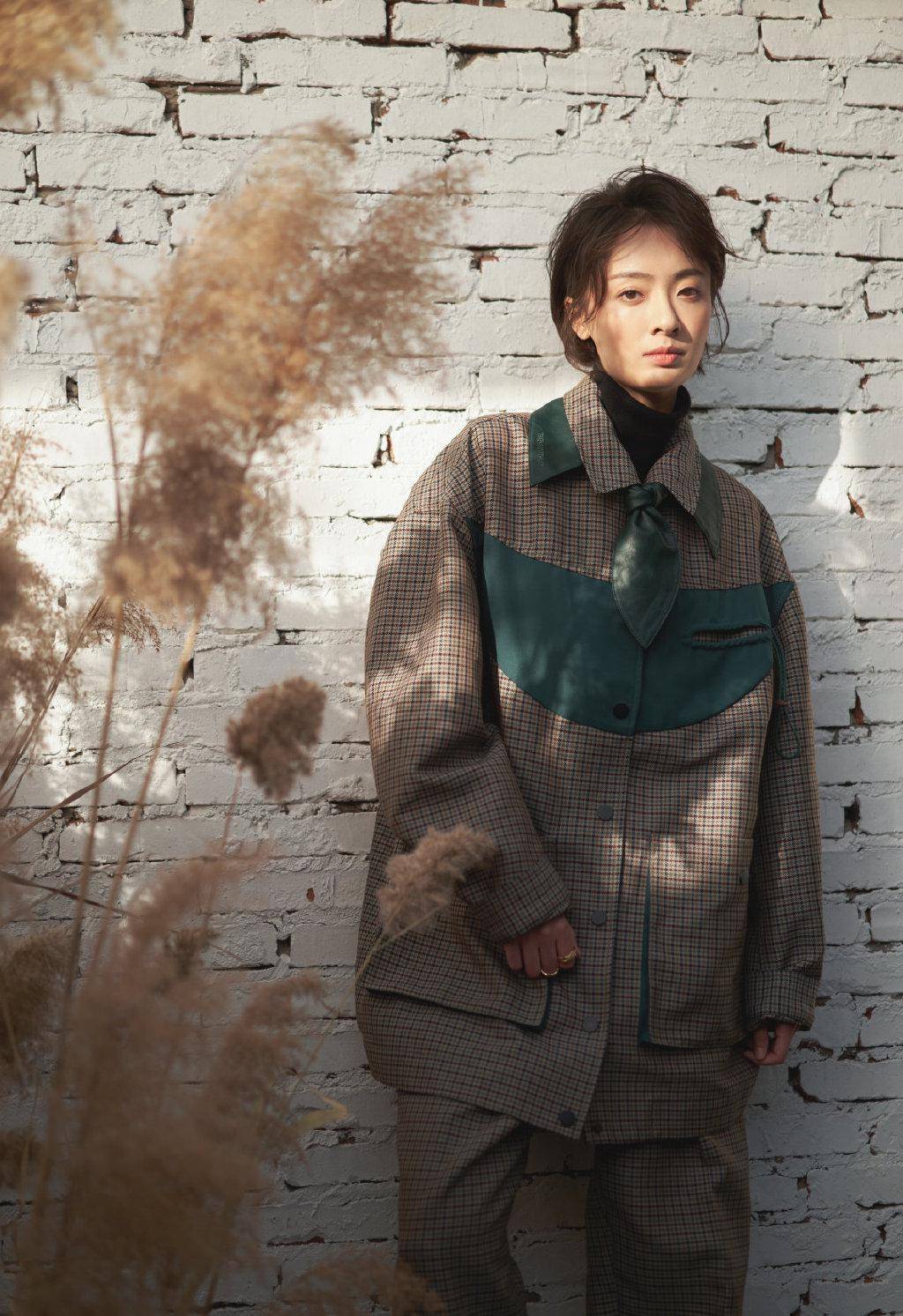 孙铱靓丽写真,女神气质,别样的美感_显得_眼神_电视剧