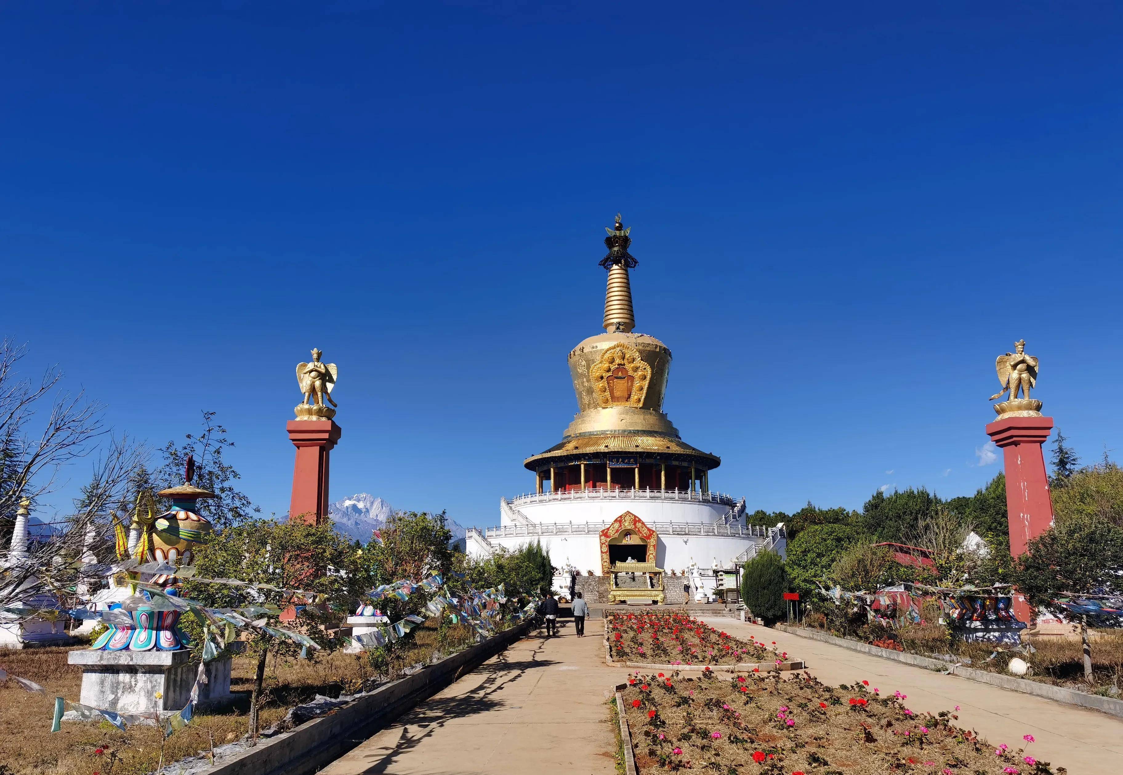 自然 文化 信仰 麗江金塔寺遊感之1_景區_旅遊_尊勝