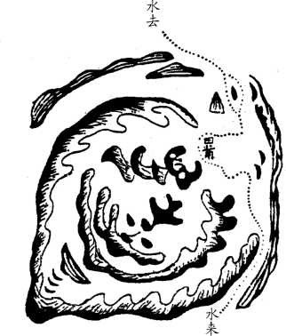 八叶宰相萧瑀祖地风水考察_世俗_龙虎_山形