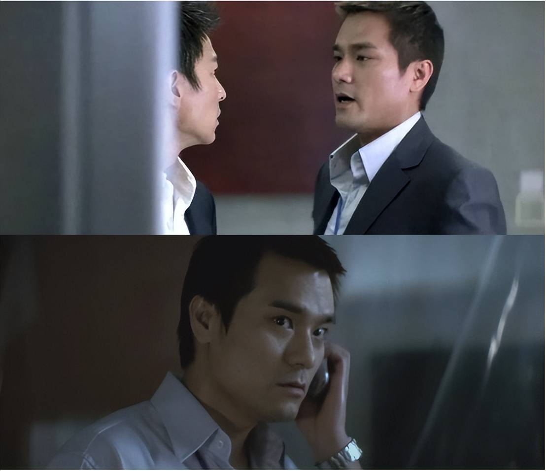2002年《无间道》,林家栋饰演"大b".他的成长,是老一辈的传承