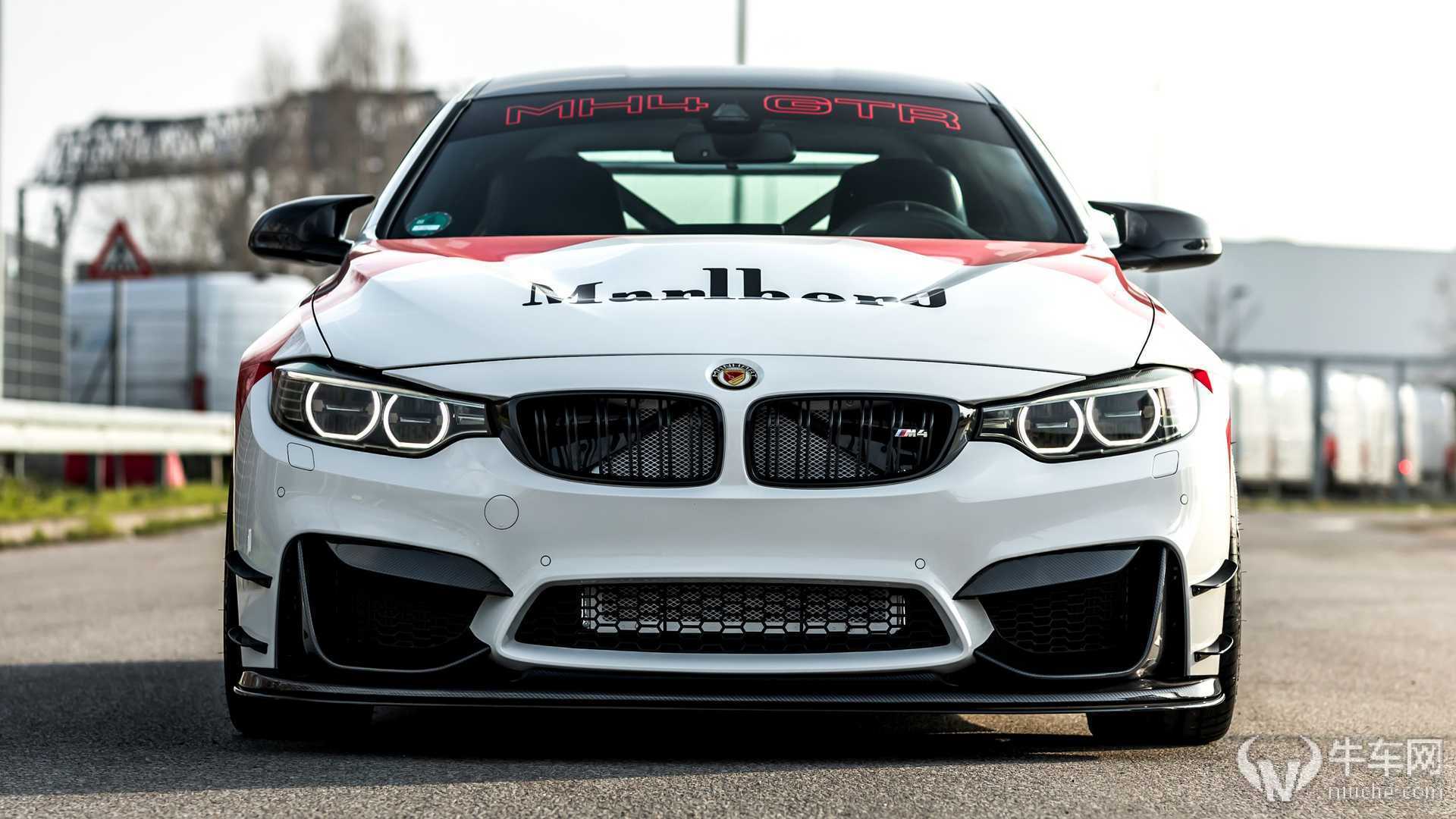 708匹,980牛米的宝马m4 manhart改装m4 dtm_搜狐汽车_搜狐网