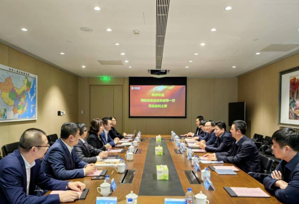 会上,文琳君向张双翼书记一行介绍了居然之家的发展概况及天津河北分