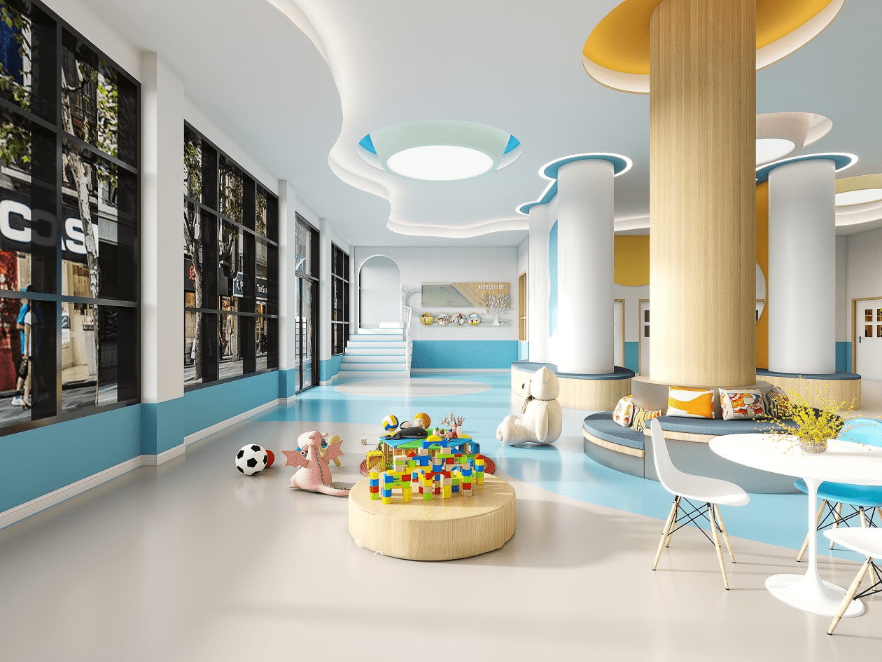 西安公装公司,幼儿园装修,幼儿园室内设计,幼儿园装修设计