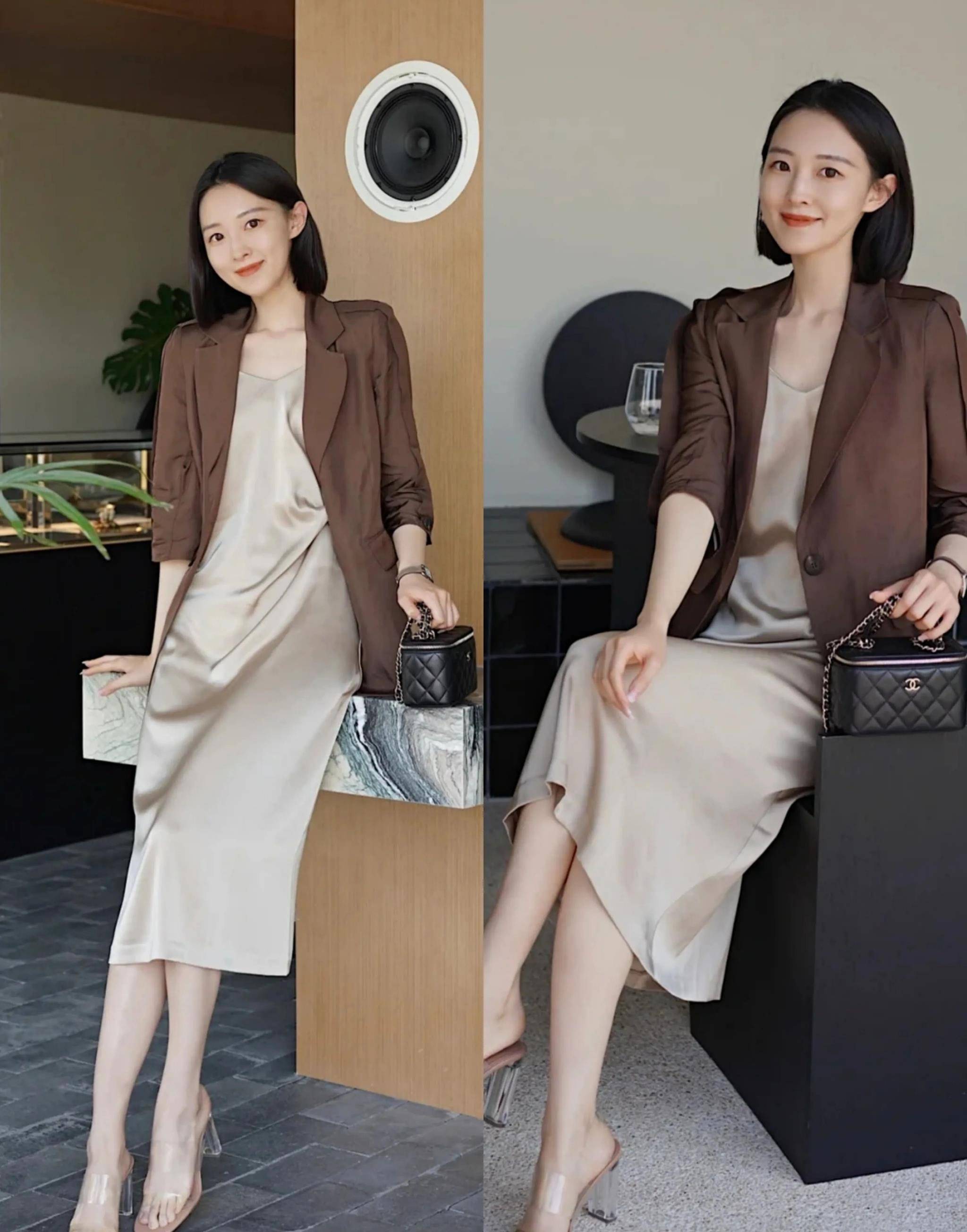 夏日穿搭优雅知性是独属于女人的迷人魅力,裙装就是最好的单品_职场