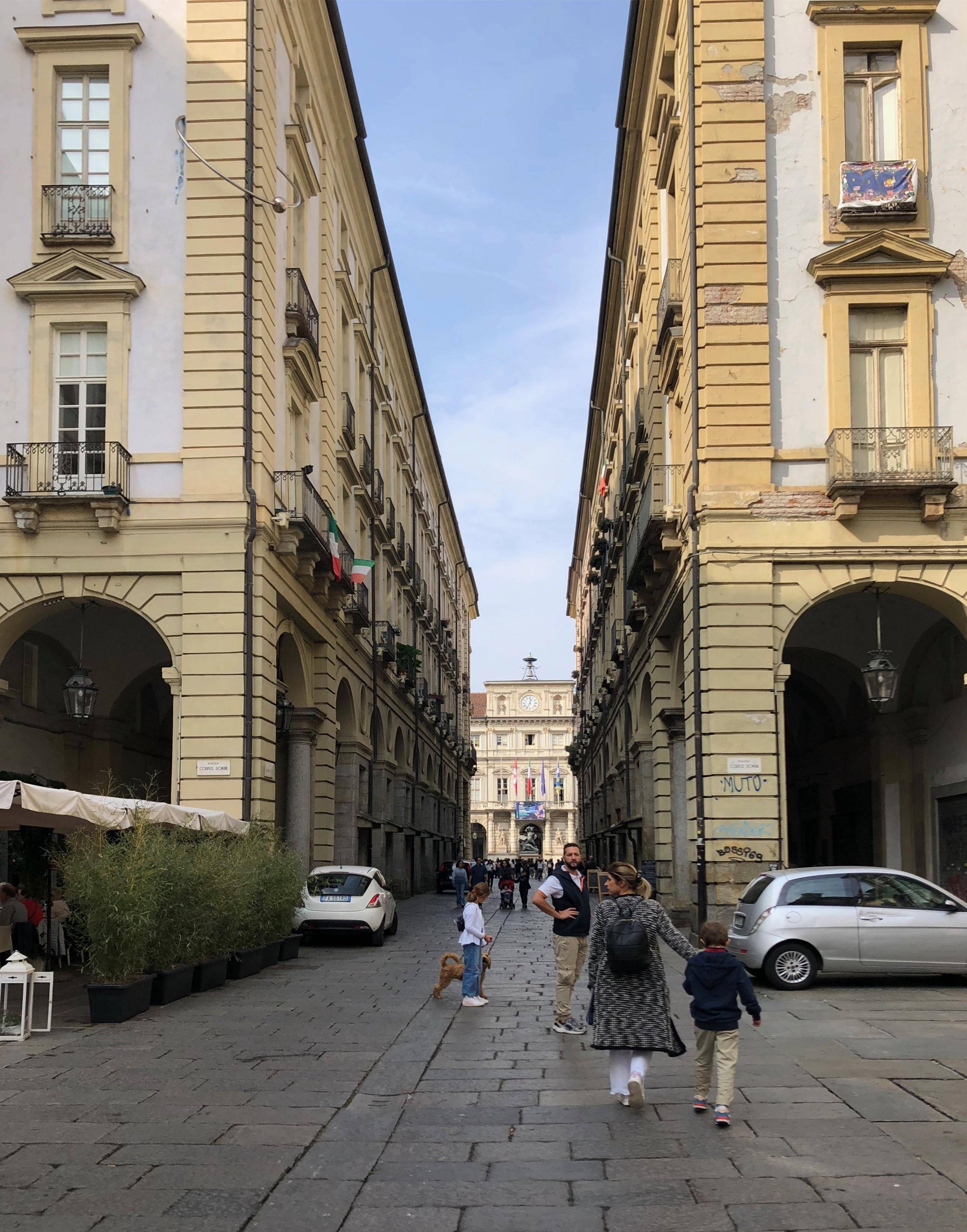 欧洲游记都灵的城堡广场 piazza castello