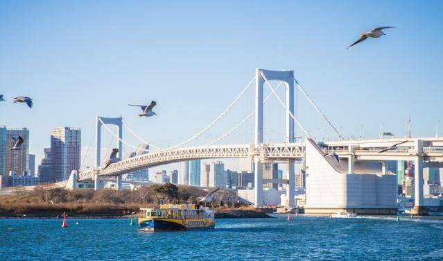 臺場海濱公園是東京必去景點之一,非常值得一去!