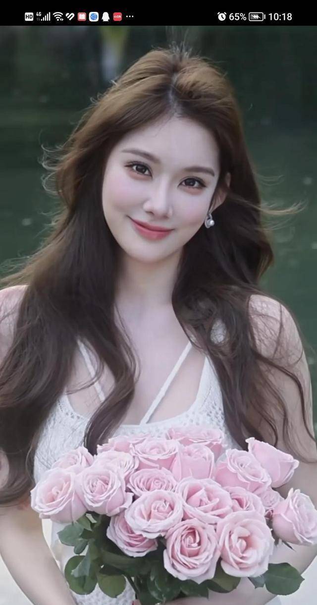 网红花三三和卢靖姗合影不礼貌,网友素颜一言难尽!_什么_气质_自然美