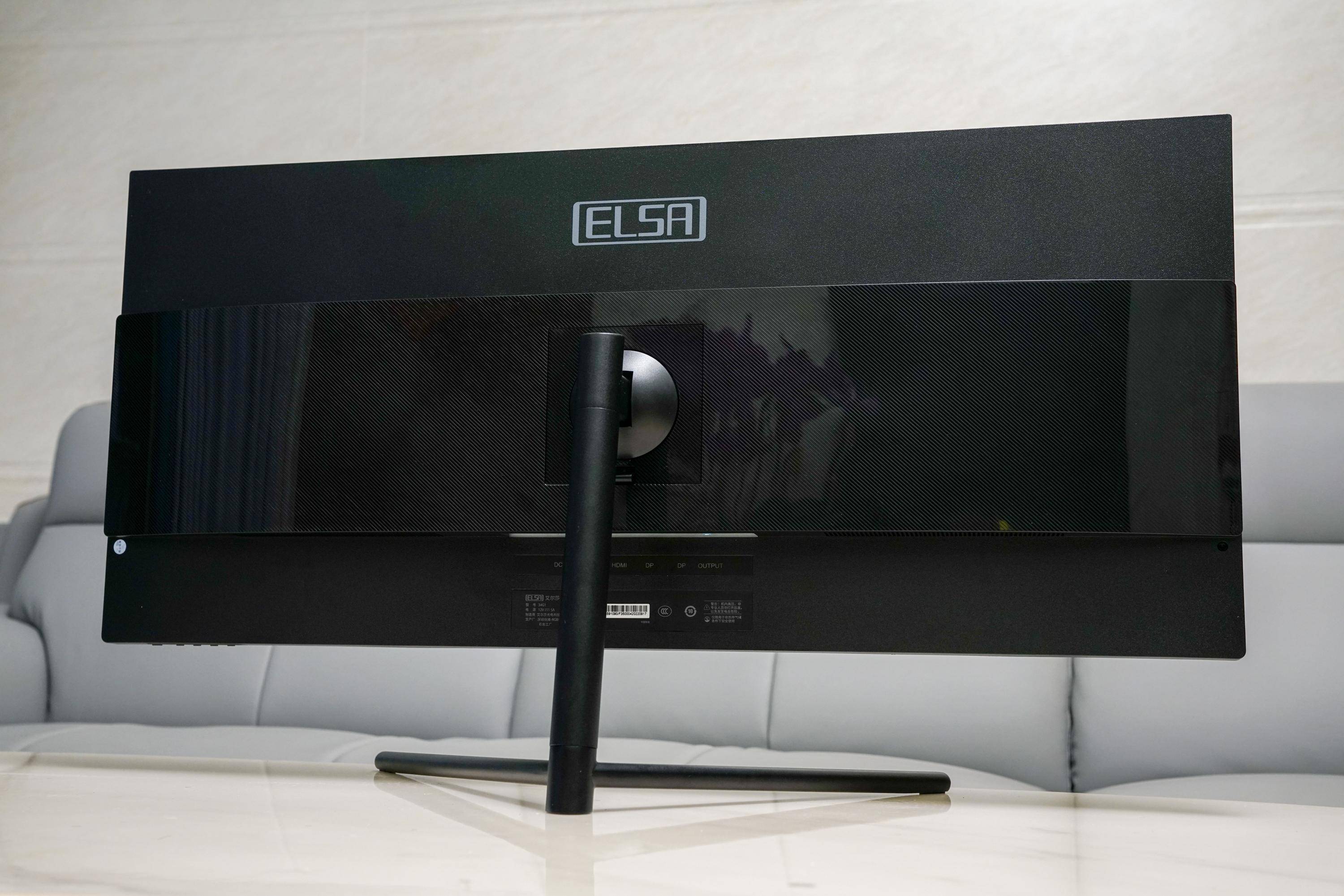 千元出头即可体验超宽的沉浸式视野,艾尔莎34g1显示器体验分享_部分