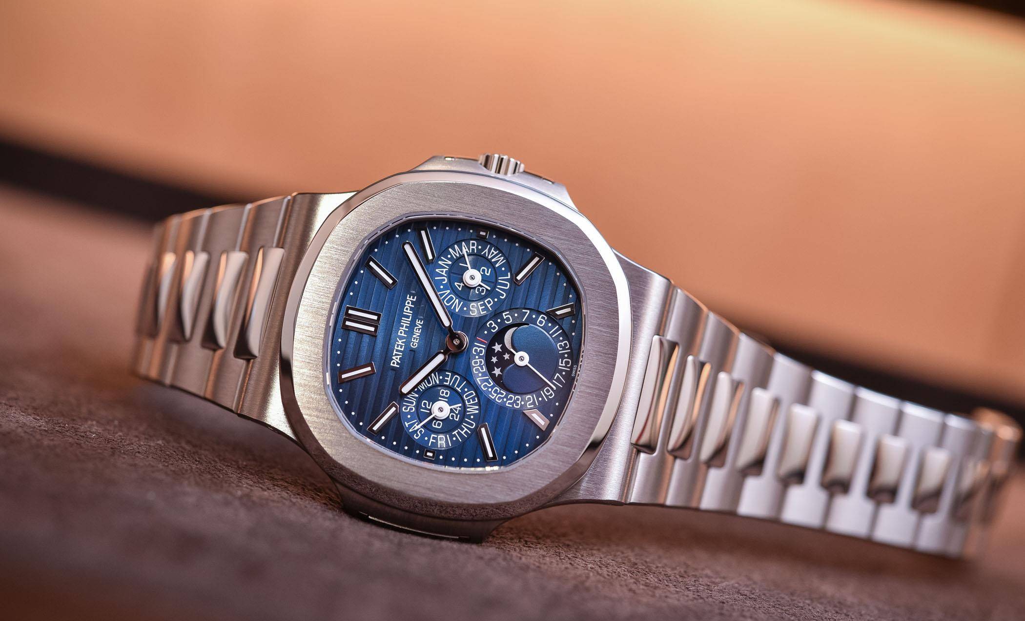 百达翡丽 nautilus 万年历 5740g_日期_手表_功能
