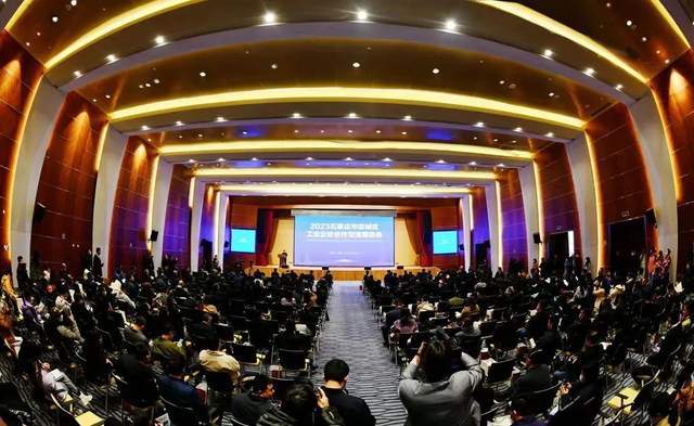 栾城区人大常委会主任张军廷,栾城区领导张玮扬,姚化昌,张治平,王铁军