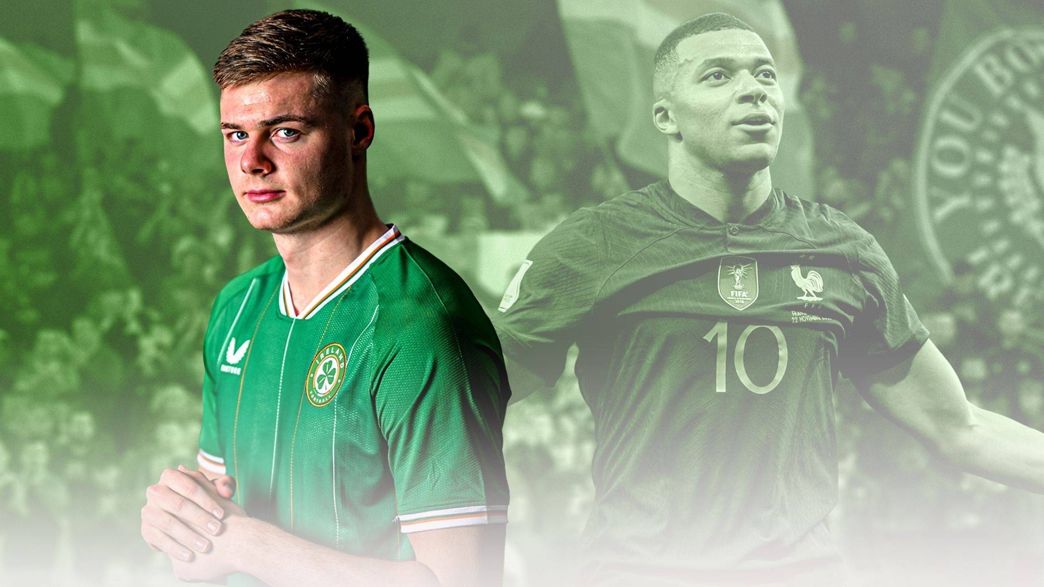 法国足球明星姆巴佩承认法国队已经对爱尔兰前锋艾文·弗格森进行了