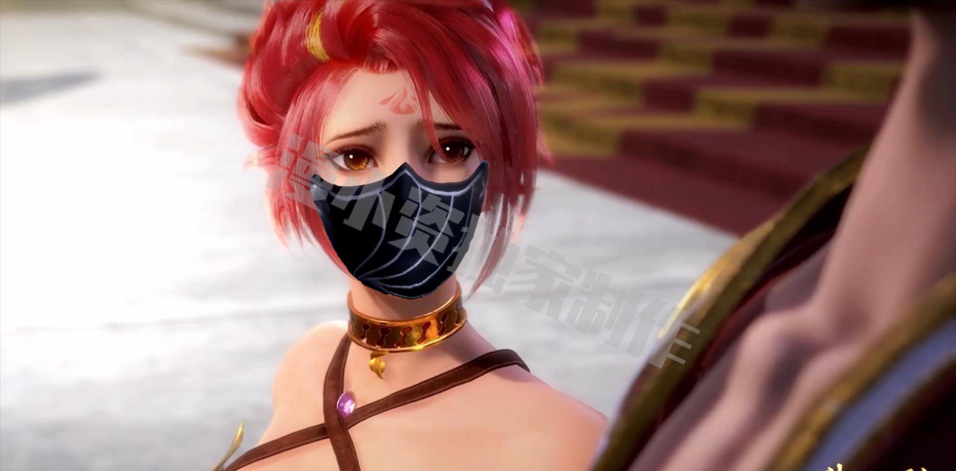 大陆:当唐三追求者戴上"兰陵王"口罩,她和唐三意外般配_小资_胡列娜