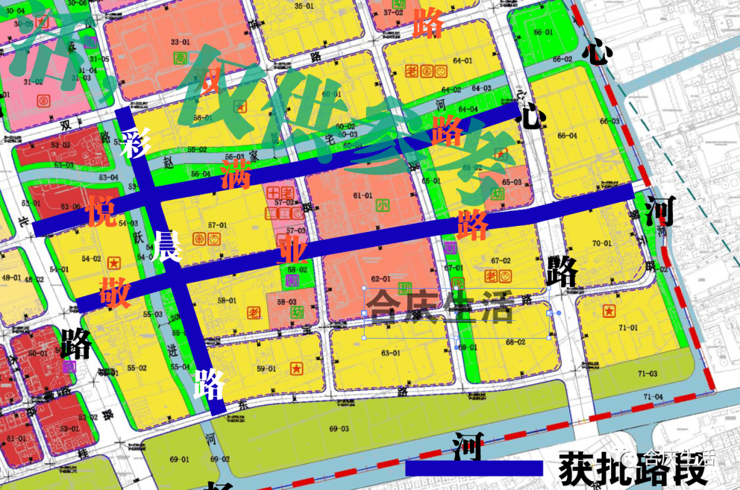 合庆镇3条道路获批,构建南社区基础道路网_工程_公众_规划