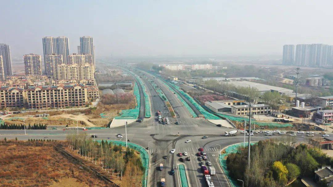 保定西二环北延主路全线沥青混凝土中面层已完成 预计五月底通车_道路