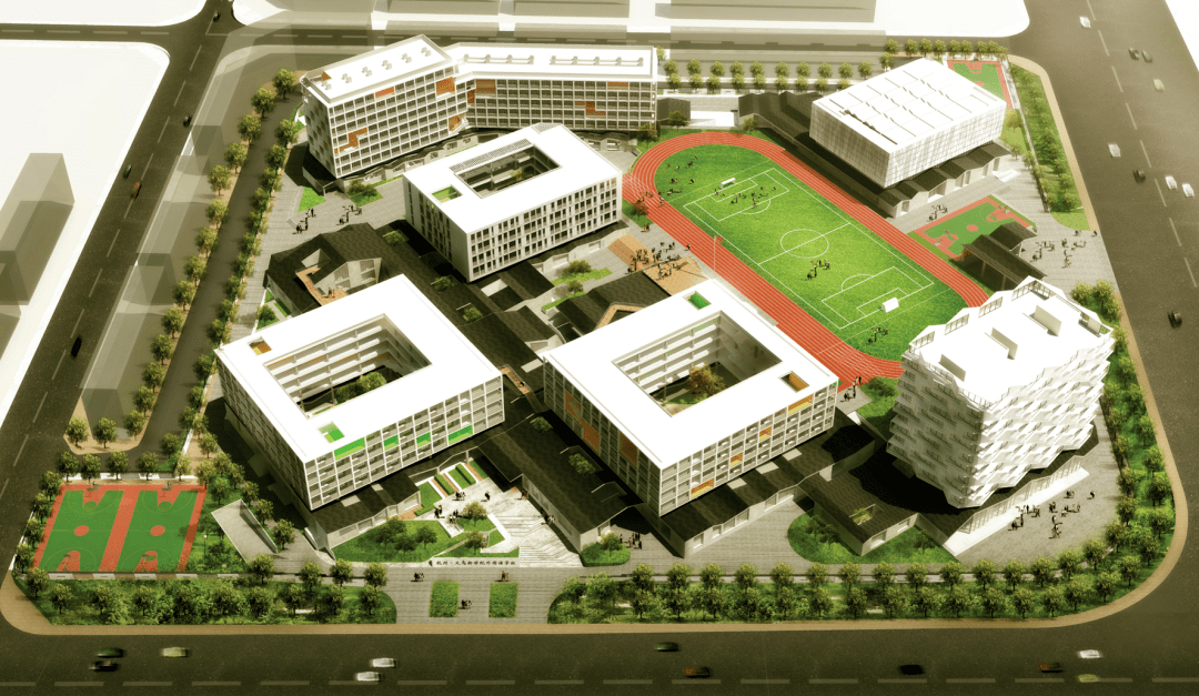 新丝路学校小学部位于北苑街道宾王路d66号,东临长和路,南靠宾王路,西