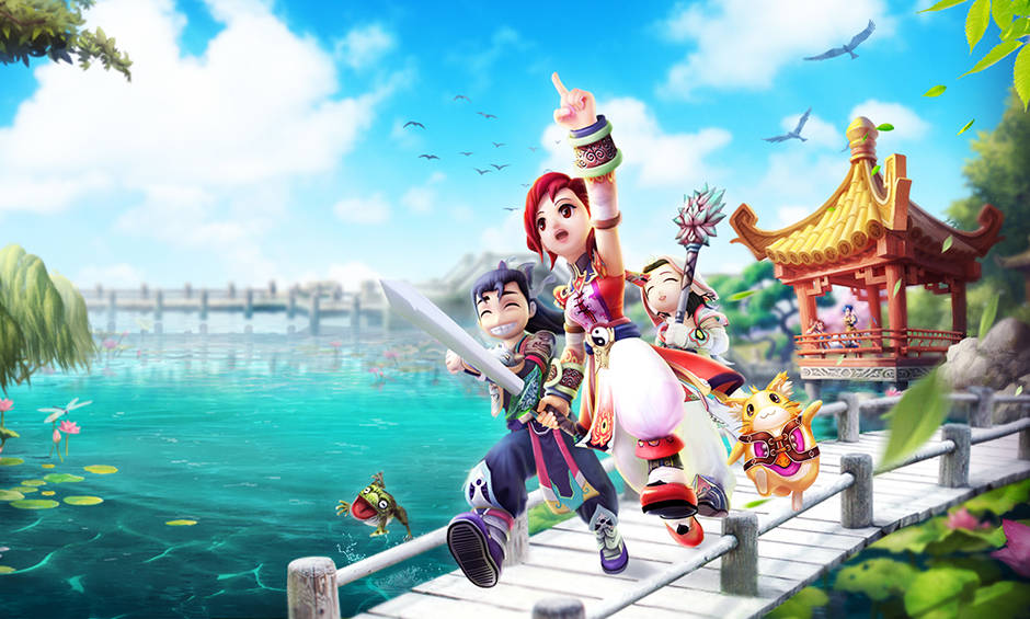 四月新游强推 05年风靡所有网吧的热血江湖上线手游!