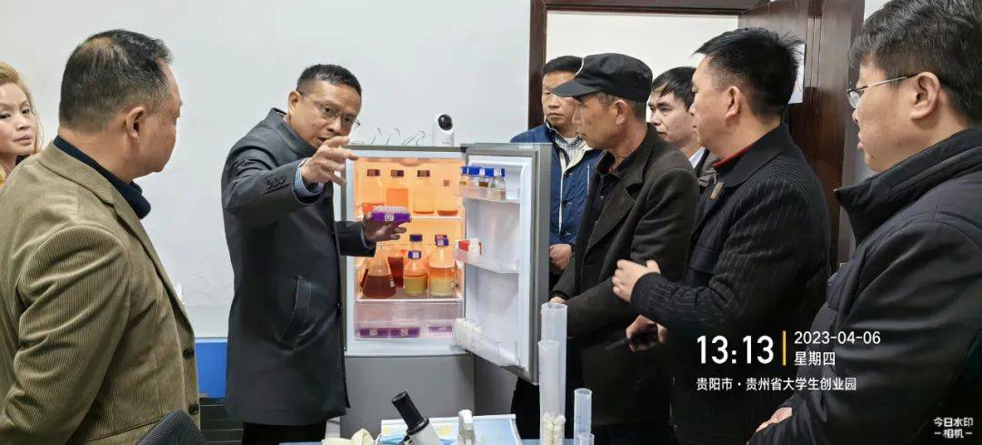 黔东南州领导到绿尚鲜调研