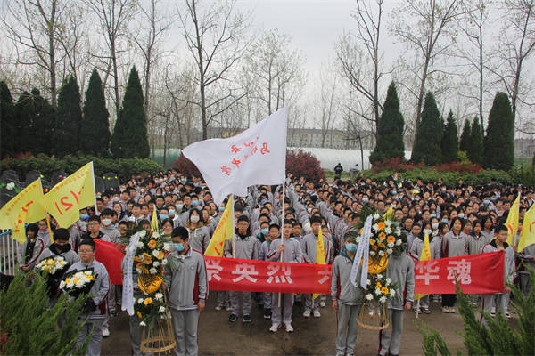 清明祭英烈 共铸中华魂——盱眙县马坝初级中学"清明祭英烈"系列活动