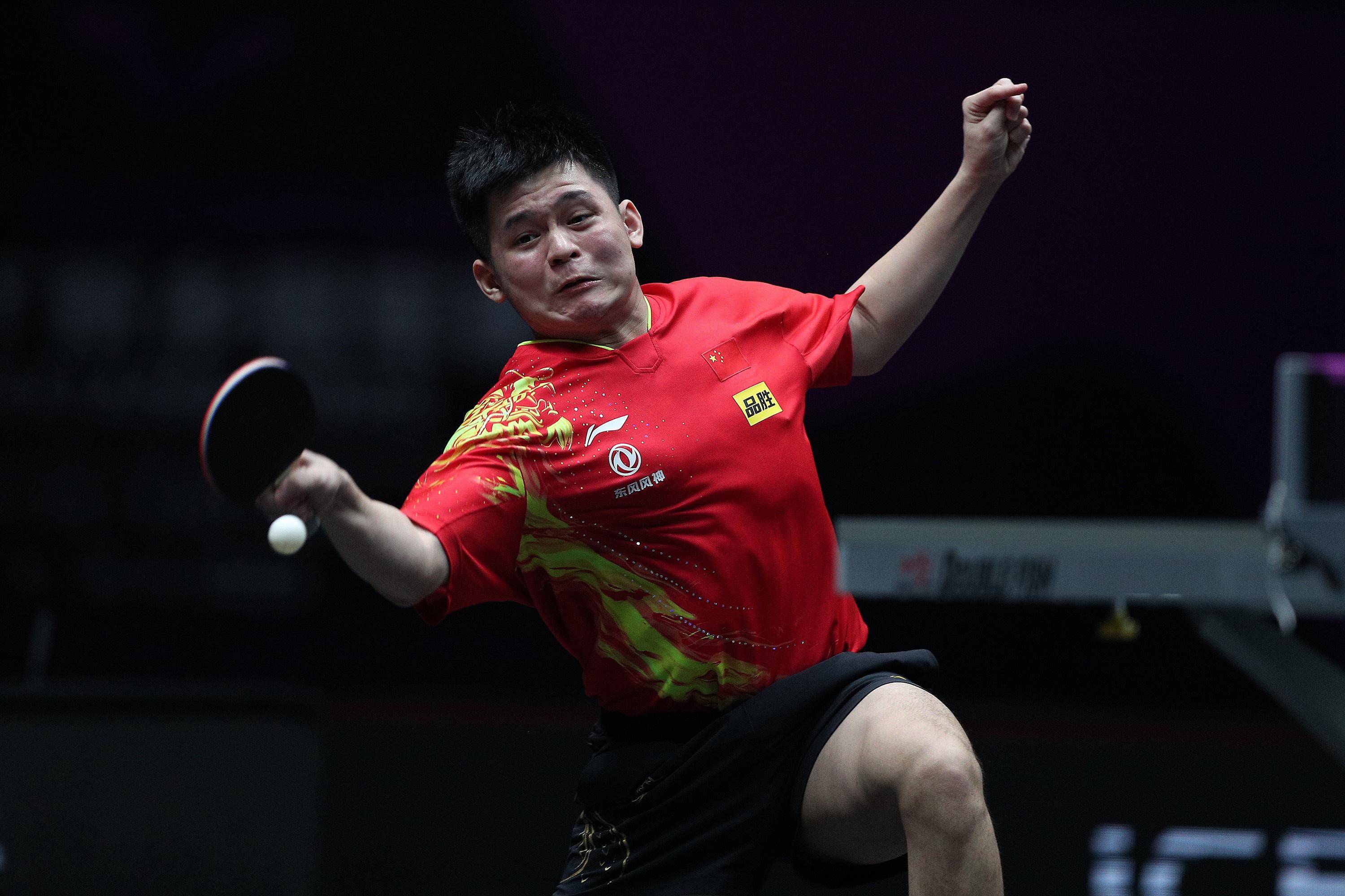 看看国乒小将林诗栋的超级大心脏,wtt冠军赛首秀即打出逆天表现_比赛_