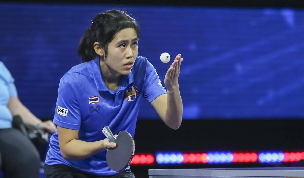 纵歌曼迎战素塔西尼,素塔西尼是本站的女单2号