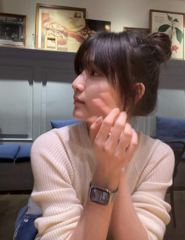 陈思诚小21岁女友阮巨疑秀恩爱,晒男友视角美照,素颜不输佟丽娅