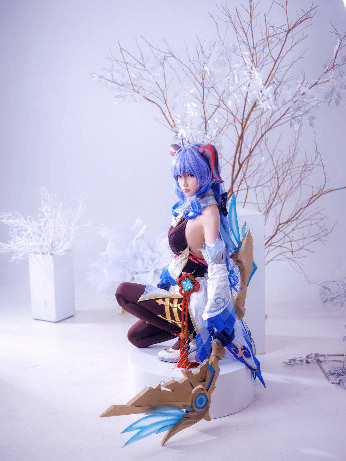 cos:原神甘雨cosplay正片9p-君珺un_伊喵_白嫖_部落