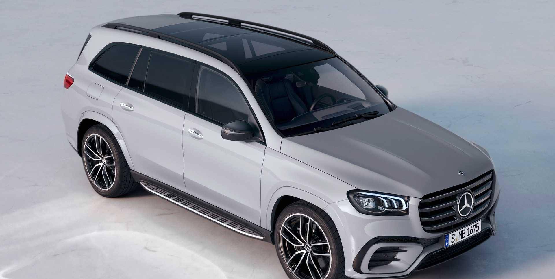 2024款奔驰gls外观有调整,甩掉了gle的影子,预计下半年上市_搜狐汽车