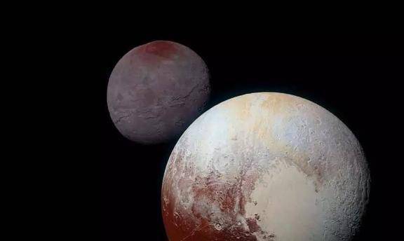 冥王星大气层图片