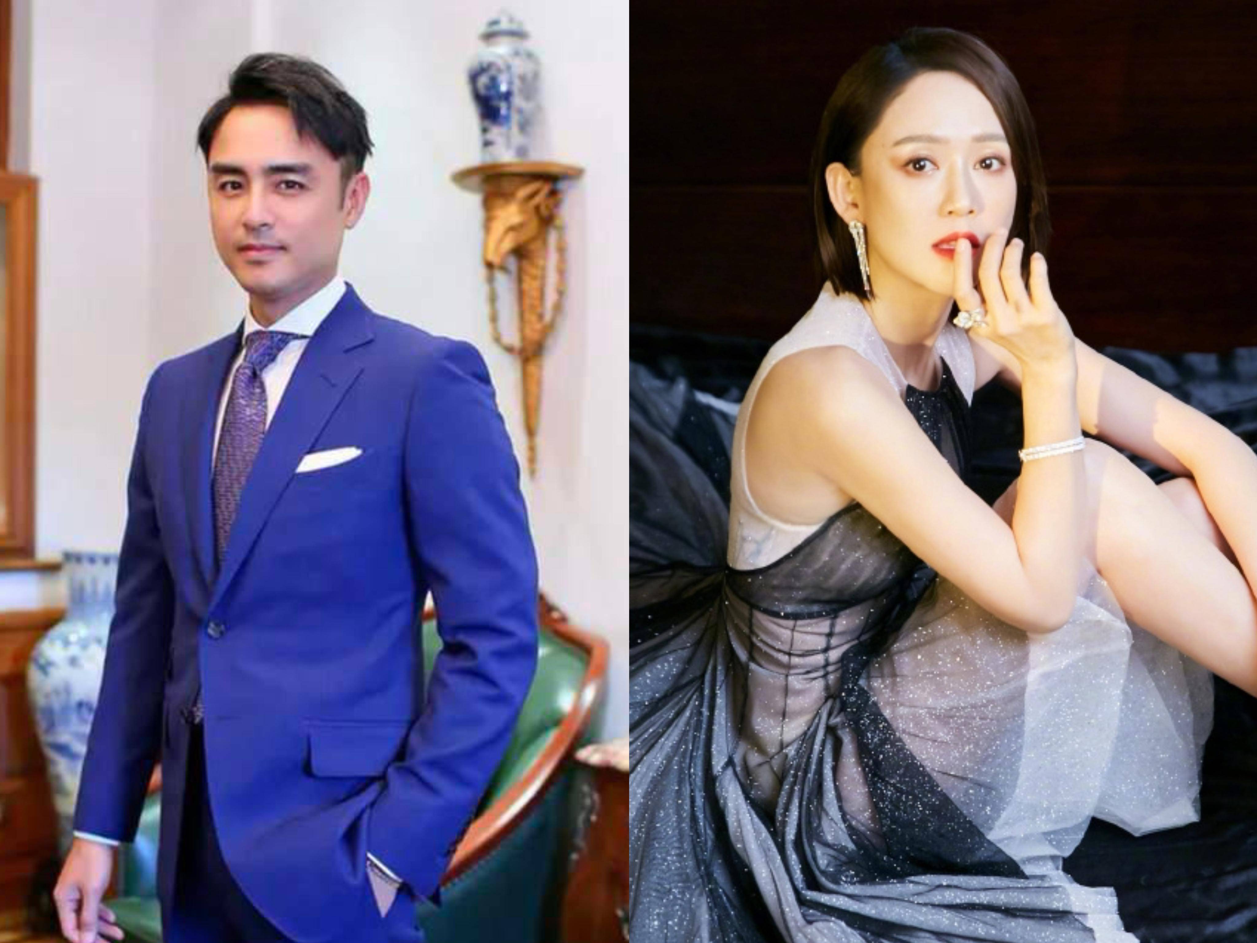 明道陈乔恩聚餐被拍,搂腰勾肩很亲昵,网友关注点却出奇一致_蒋雯丽