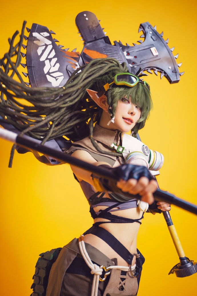 cos:明日方舟百炼嘉维尔cosplay正片12p-w百合欧皇子w_伊喵_白嫖_部落