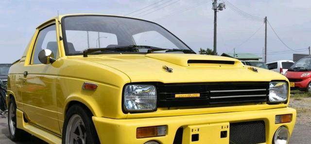 铃木奥拓"皮卡版"亮相,引擎盖进气,1.