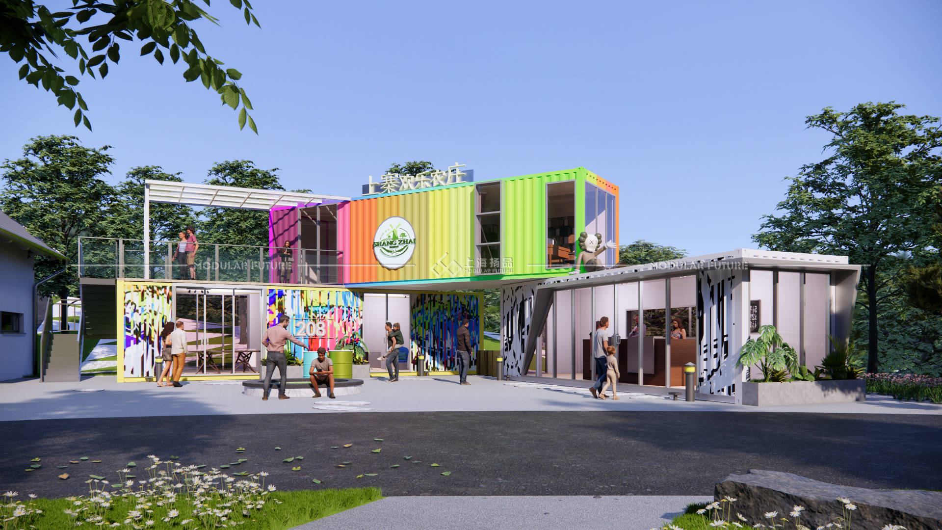 总的来说,集装箱农庄在住宿,餐厅,休闲茶室等多个场景中都有着广泛的