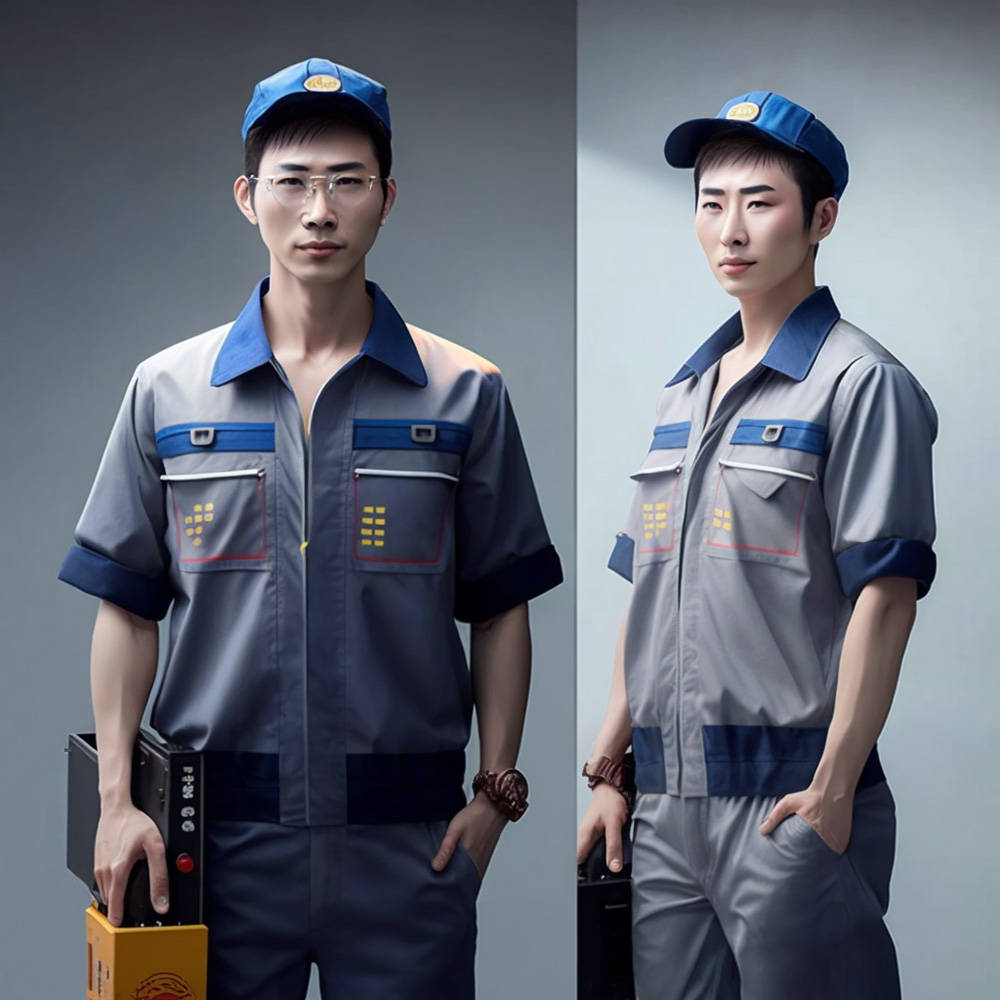 自来水公司夏装工作服怎么选_员工_材料_颜色