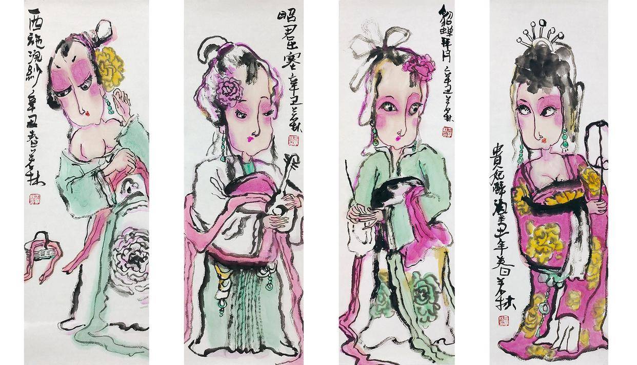 画家王若林：浓墨重彩戏人生_搜狐网