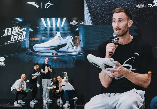 海沃德 急速中国行 安踏海沃德4代 全新速度型签名战靴 急速启动_篮球