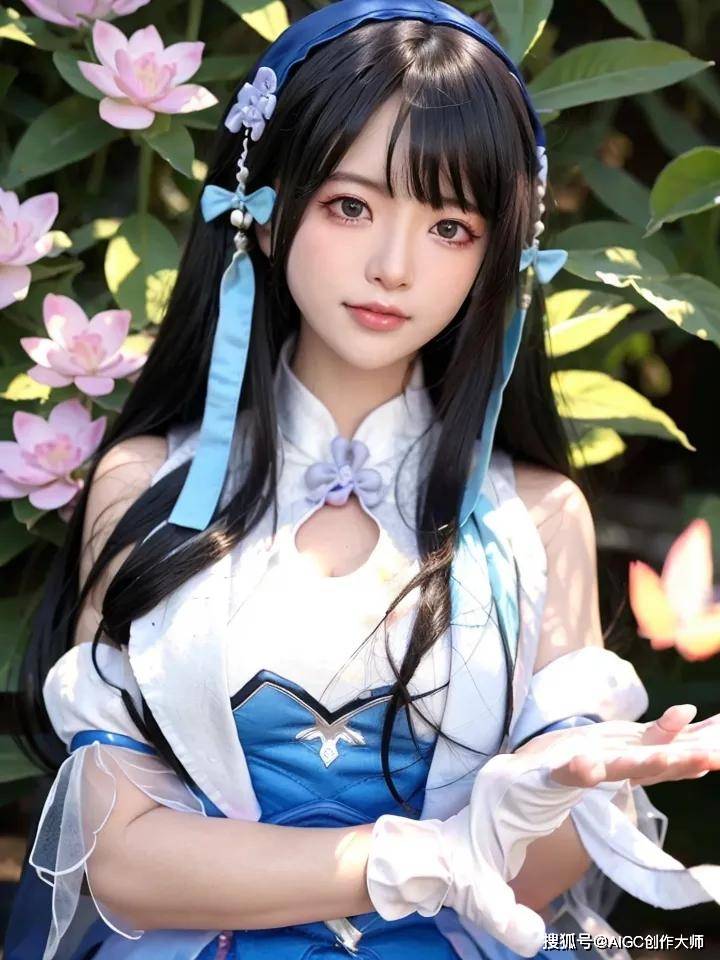 ai绘画系列(cosplay)-王者荣耀xishi_西施_游戏_美人