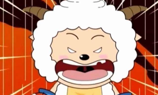 在听到灰太狼叫自己胆小鬼后,懒羊羊相当的生气,他可是一直有尊严的