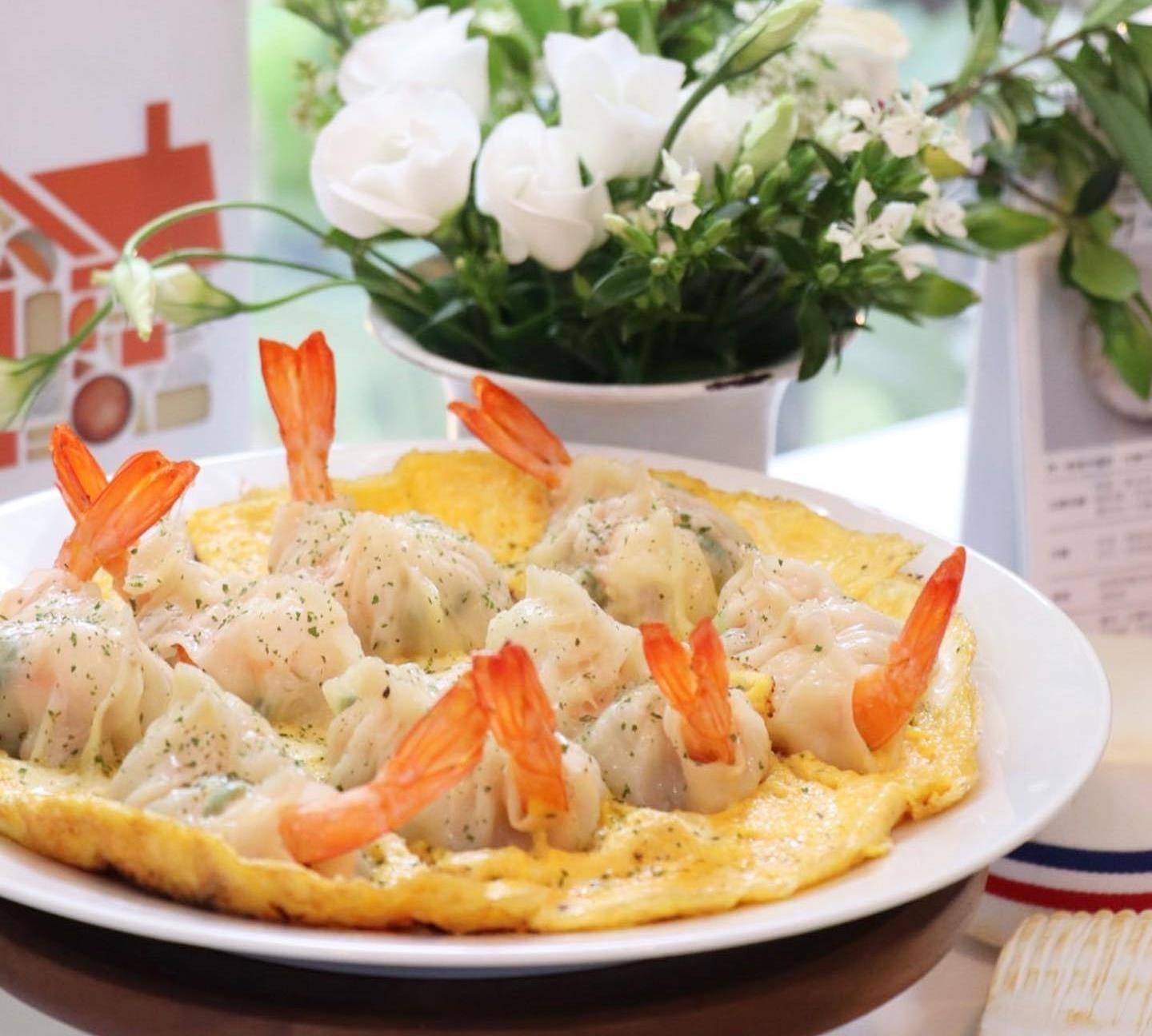 蛋烧凤尾虾饺|就算你的厨艺值几乎为零,也可以大胆尝试这道菜!