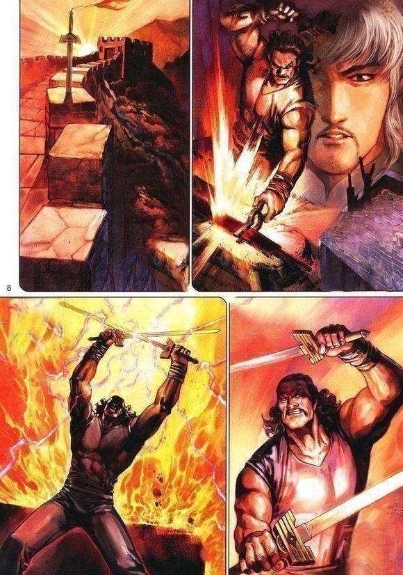 港漫《风云》英雄剑配英雄,最终武林神话无名才是那个领导者