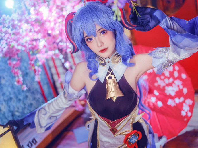 cos:原神甘雨二cosplay正片9p-君珺un_伊喵_白嫖_部落