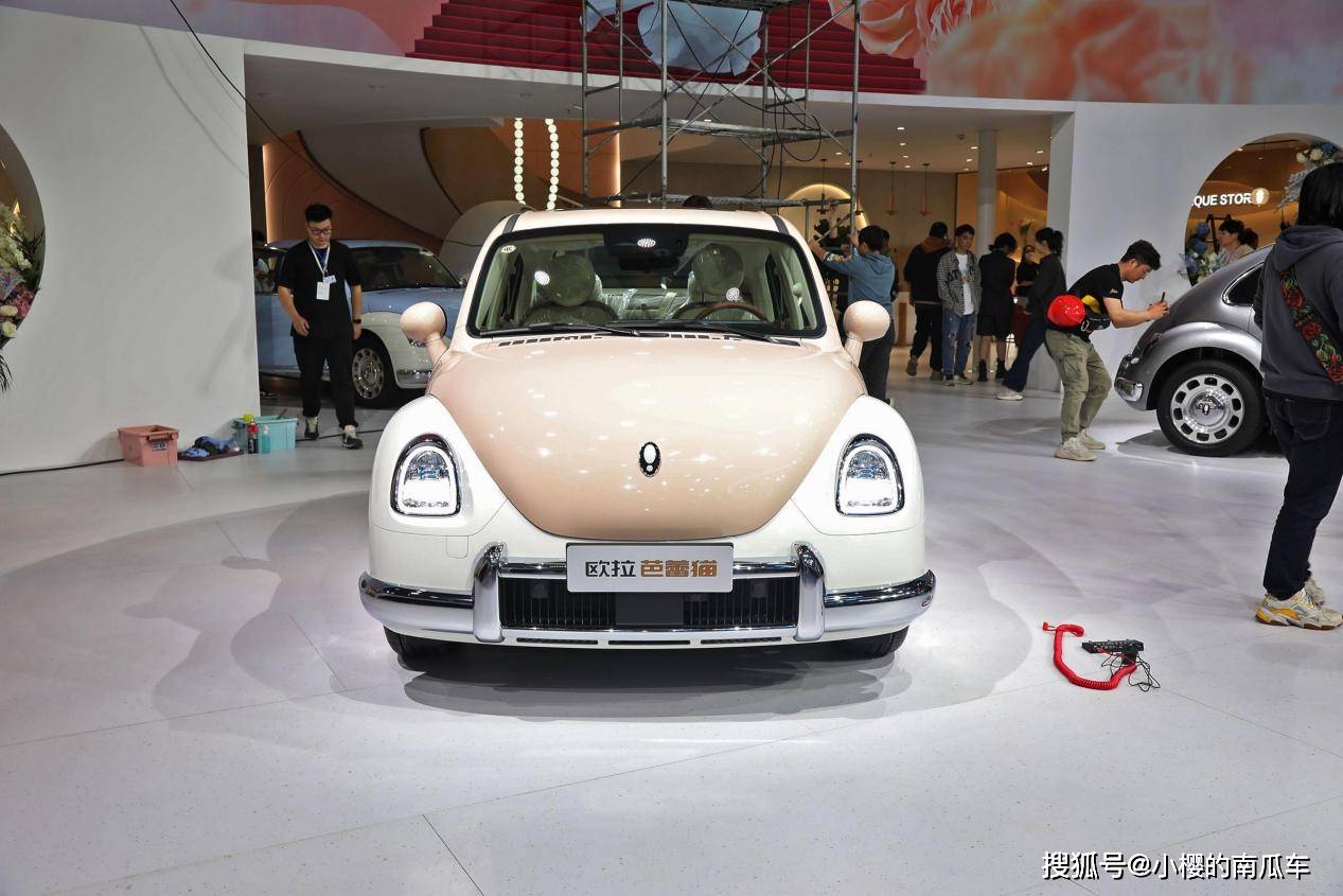 最后来看看动力方面,2023款欧拉芭蕾猫为前置单电机布局,电动机总功率