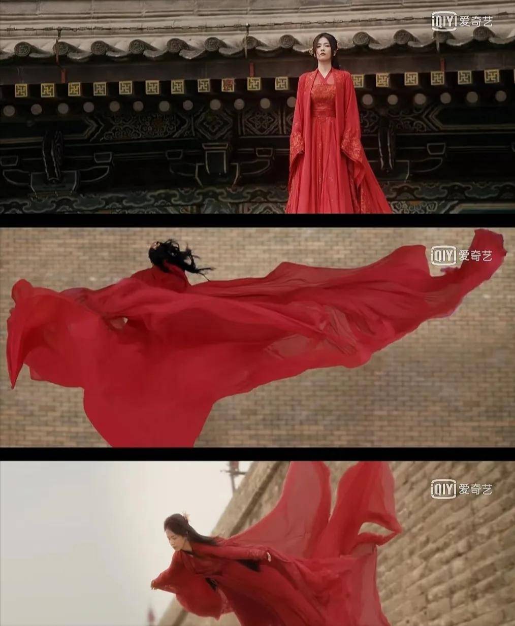 我对白鹿最深刻的记忆,是当年的一袭红衣跳城墙.