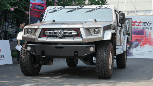 五车网探索户外民用车领域 东风猛士m50 越野实力悍将_搜狐汽车_搜狐