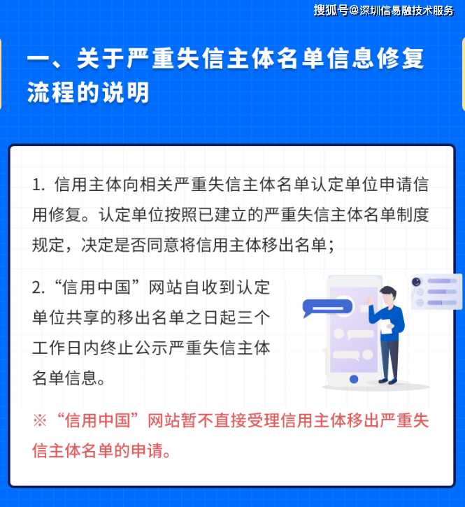 信用中国修复指导员（信用中国修复后多久会撤销） 第2张