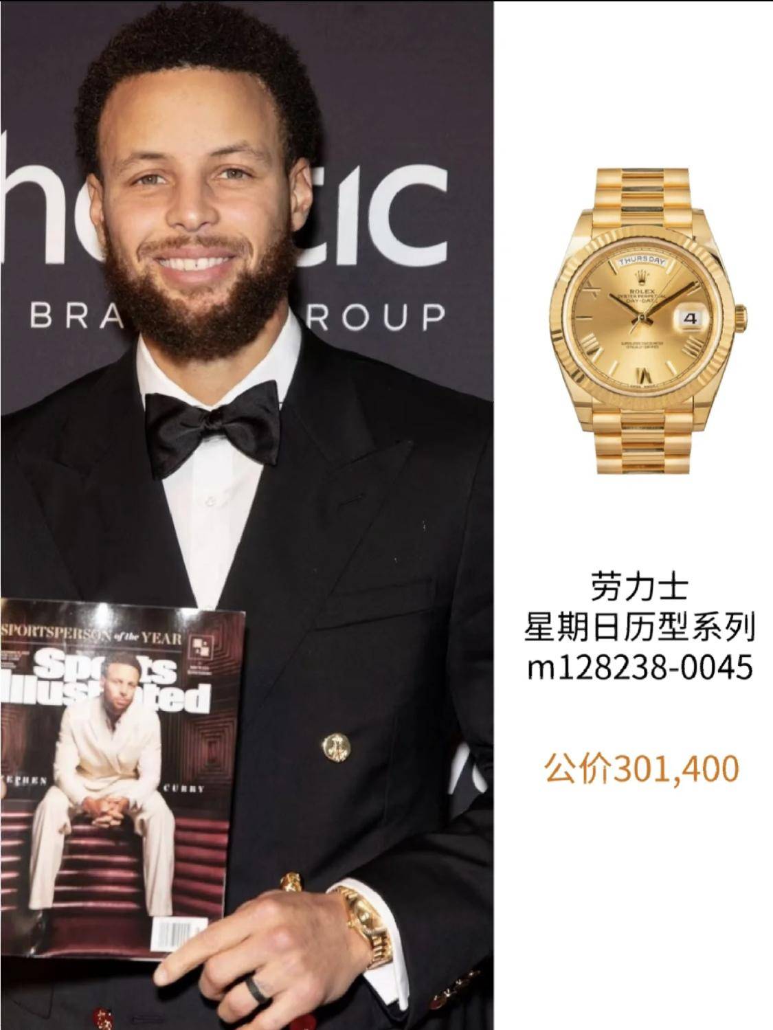 盘点斯蒂芬·库里戴过的那些表你知道几个?