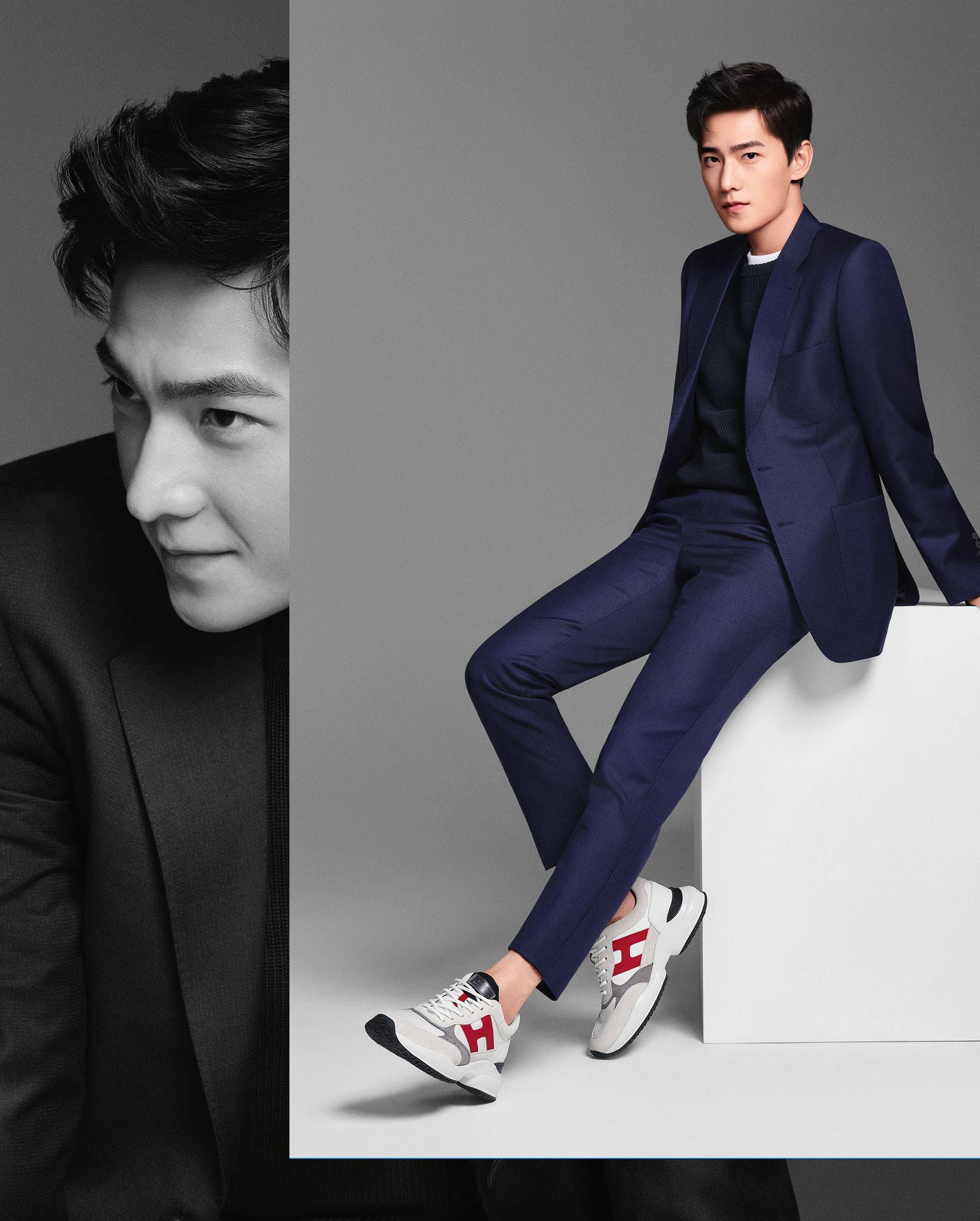 杨洋以hogan全球代言人身份拍摄大片,帅气脸庞依然引爆全网_系列_品牌