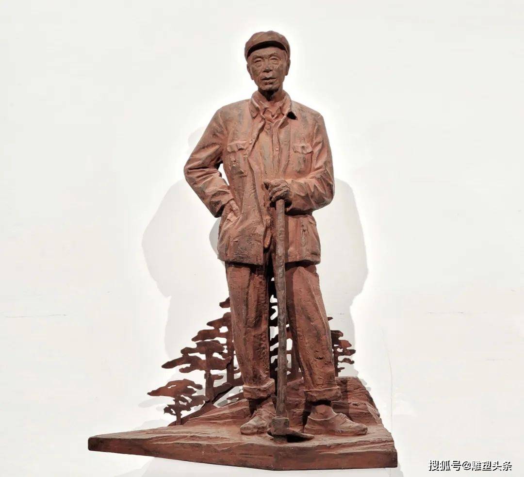 "时代风华——中国劳模精神主题雕塑作品展"在西安开幕_劳动_楷模_人